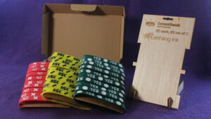 Vendor pack with 30 bands and display stand